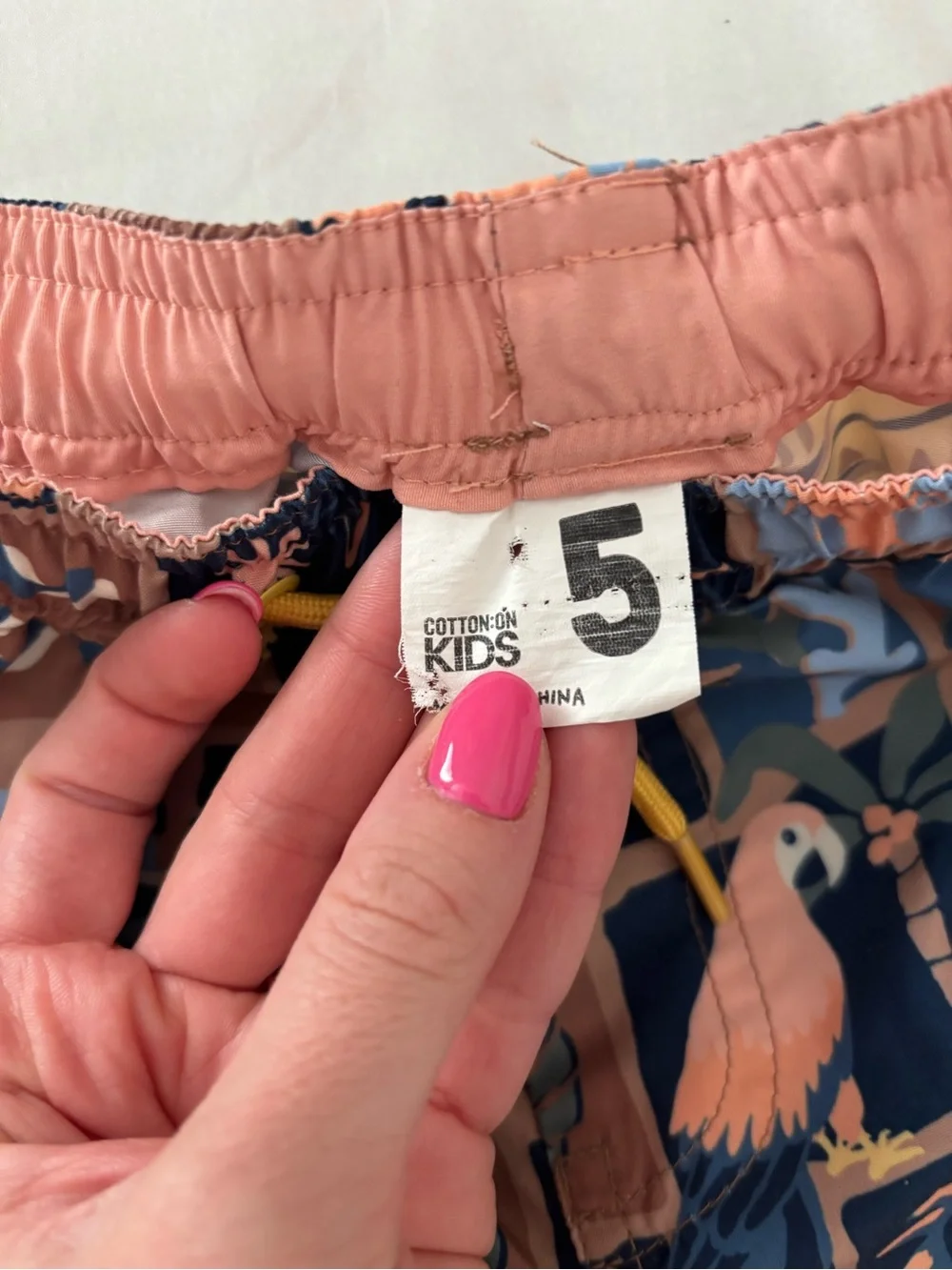 Cotton on Kids Patterned Swim Shorts